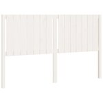 vidaXL Tête de lit blanc 165 5x4x100 cm bois massif de pin