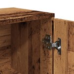 vidaXL Buffet vieux bois 88x30x64 cm bois d'ingénierie