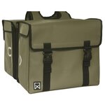 Willex sacoches de vélo tarpaulin 30 l vert olive