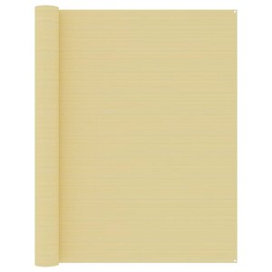vidaXL Tapis de tente 250x350 cm Beige