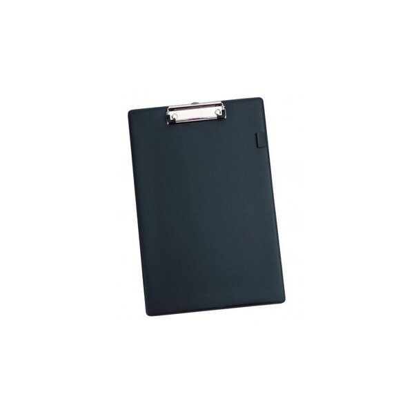 Porte-bloc à pince A4 en PVC - Noir