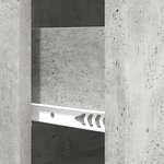 vidaXL Armoire à tiroirs Gris béton 66 x 34 5 x 90 cm