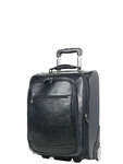 Valise cabine affaires en cuir de vachette - KATANA -KA014- 55 cm-Noir