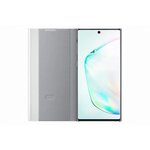 Clear view cover silver note10