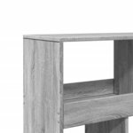 vidaXL Bibliothèque sonoma gris 100x33x125 5 cm bois d'ingénierie