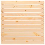 vidaXL Repose-pied de jardin Bois de pin massif