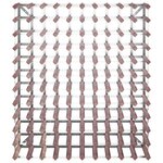 vidaXL Casier à bouteilles pour 120 bouteilles Marron Bois pin solide