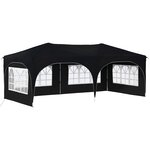 vidaXL Tente de fête pop-up 575 x 288 x 245 cm Anthracite Tissu Oxford