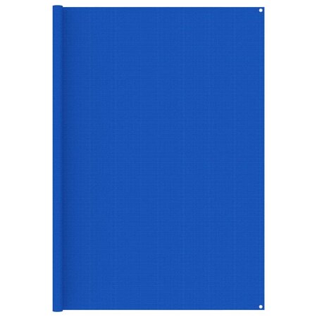 vidaXL Tapis de tente 250x450 cm Bleu