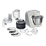 Robot pâtissier bosch kitchen machine mum - gris