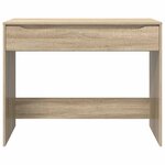 vidaXL Bureau Chêne Sonoma 100 x 50 x 78 cm Bois d’ingénierie