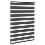 vidaXL Store zèbre noir 105x100 cm largeur du tissu 100 9 cm polyester