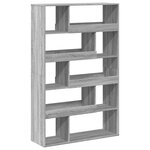 vidaXL Bibliothèque sonoma gris 100x33x156 5 cm bois d'ingénierie