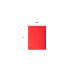 Chemise Imprimée 3 Rabats Forever® 280gm2 - Rouge - X 50 - Exacompta