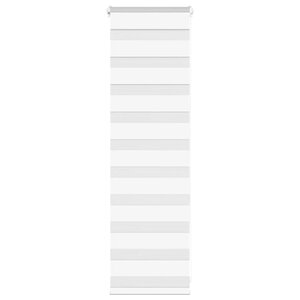 vidaXL Store zèbre blanc 50x100 cm largeur du tissu 45 9 cm polyester