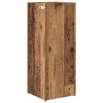 vidaXL Porte-parapluie Bois ancien 25 x 24 5 x 64 cm Bois d'ingénierie