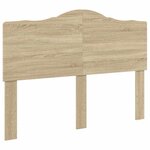 vidaXL Tête de lit Chêne Sonoma 140 cm Bois d'ingénierie