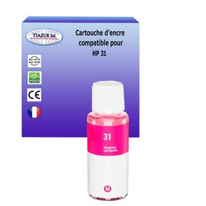 Cartouche HP 31 - Bouteille Encre Magenta - 70 ml - 8 000 pages