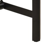 vidaXL Table de bar 180x70x107 cm bois massif d'acacia et fer