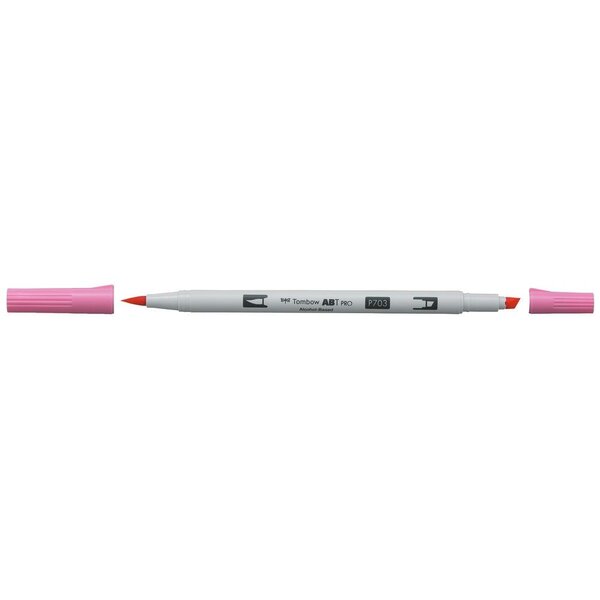 Marqueur Base Alcool Double Pointe ABT PRO 703 rose rose x 6 TOMBOW