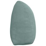 vidaXL Coussin de Dos Vert Mer 160 x 24 x 50 cm Velours