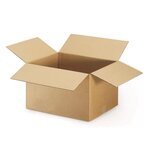 10 cartons d'emballage 20 x 20 x 11 cm - Simple cannelure