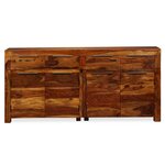 vidaXL Buffet Bois massif 160x35x75 cm