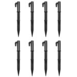 vidaXL Arbre de Noël avec poteau en métal 500 LED colorées 3 m