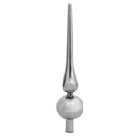 vidaXL Arbre de Noël artificiel pré-éclairé et boules blanc 180 cm PVC