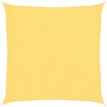 vidaXL Parasol en PEHD carré 3 6 x 3 6 m Beige