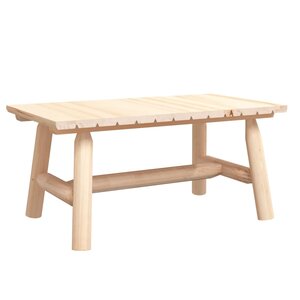 vidaXL Table basse 90x50x41 cm bois massif d'épicéa