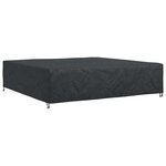 vidaXL Housse pour meubles Uni Noir 300 x 300 x 70 cm 420D