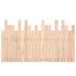 vidaXL Tête de lit murale 140x3x80 cm Bois massif de pin