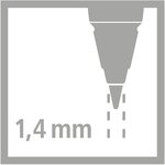 Étui de 6 mines HB pour EASYergo 1.4 x 15 STABILO