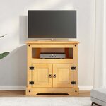 vidaXL Table console Gamme Corona Pin mexicain 80x43x78 cm