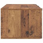 vidaXL Meuble TV mural Bois ancien 99 x 41 x 30 cm Bois d'ingénierie