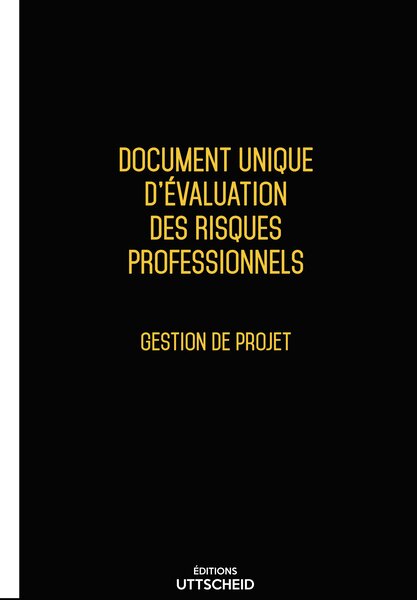 Document Unique D'évaluation Des Risques Professionnels Métier