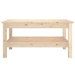 vidaXL Table basse 80x50x40 cm Bois massif de pin