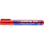 Marqueur papier encre brillante 33 rouge 1-5 mm x 10 EDDING