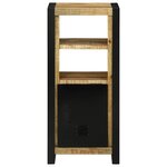 vidaXL Cabinet de Salle de Bain Marron Bois de manguier massif