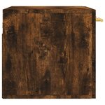 vidaXL Armoire murale Chêne fumé 60x36 5x35 cm Bois d'ingénierie