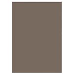 vidaXL Store enrouleur occultant 164 4 x 230 cm  largeur du tissu 160 cm  couleur café