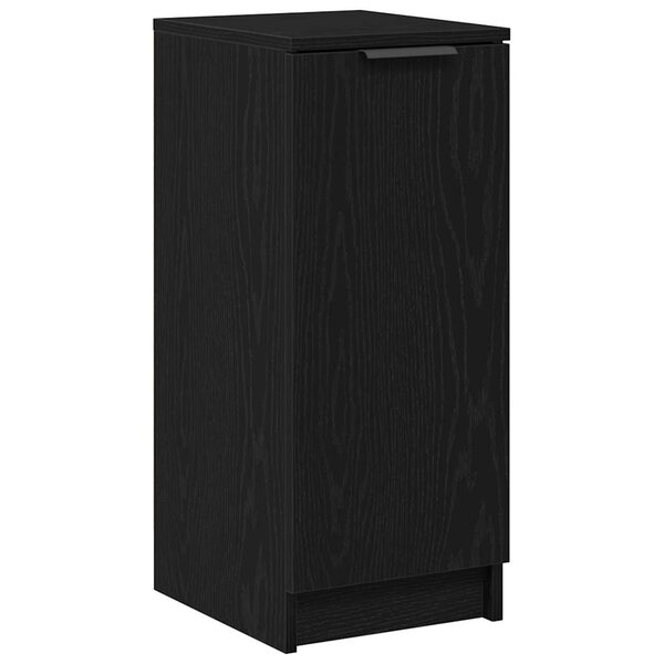 vidaXL Cabinet à chaussures avec étagère Chêne noir 29 5 x 35 x 70 cm