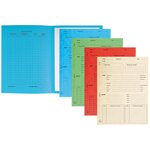 Paquet De 25 Dossiers De Procédure Carte Lustrée 25x32cm - Couleurs Assorties - X 5 - Exacompta