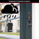 Boîte à clé à anse connectée Bluetooth ou combinaison