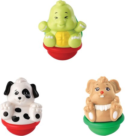 Lot De 3 Animaux De Compagnie Multicolore