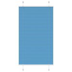 vidaXL Store plissé bleu 70x100 cm largeur du tissu 69 4 cm polyester