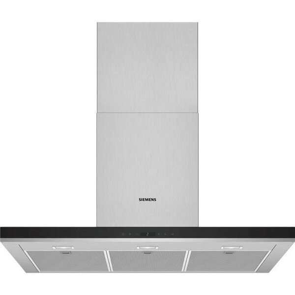 Siemens lc97bhp50 hotte décorative murale box inox 90 cm - 718 m3/h - inox