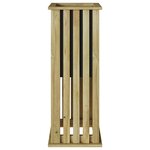 vidaXL Jardinière Marron 33 x 33 x 85 cm Pin imprégné