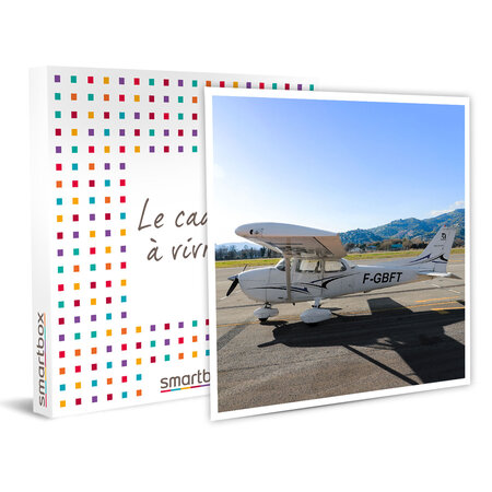 SMARTBOX - Coffret Cadeau - Balade d’1h30 en avion à la découverte des Pyrénées depuis Toulouse en duo -